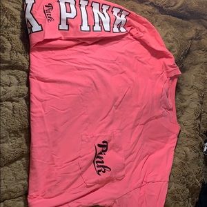 long sleeve barely worn shirt form pink